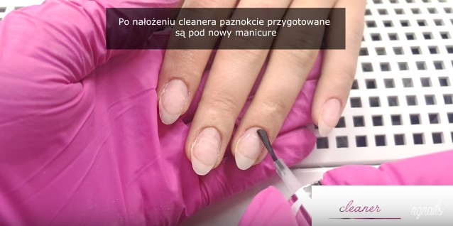 przygotowanie plytki pod manicure hybrydowy usuniecie hybrydy skorek ngnails 9